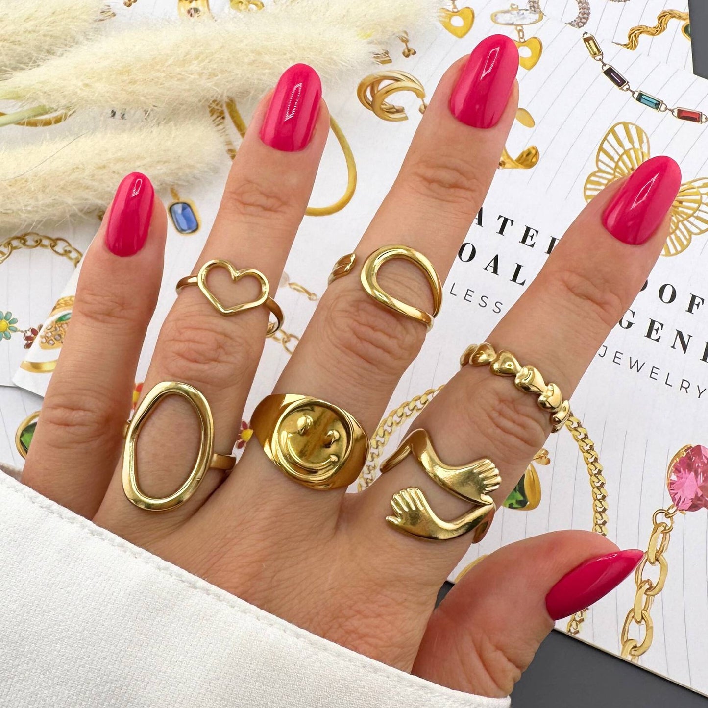 Stacked Love Ring