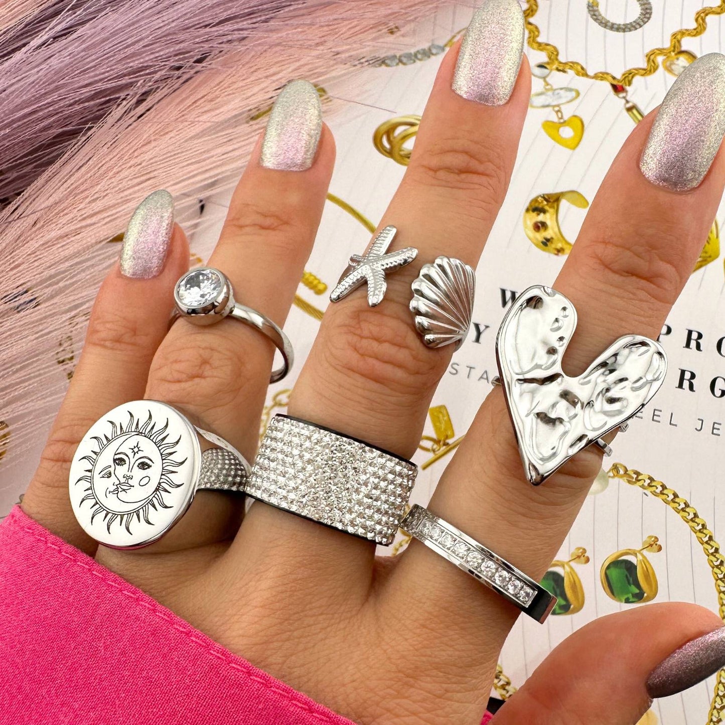 Eternal Spark Band Ring