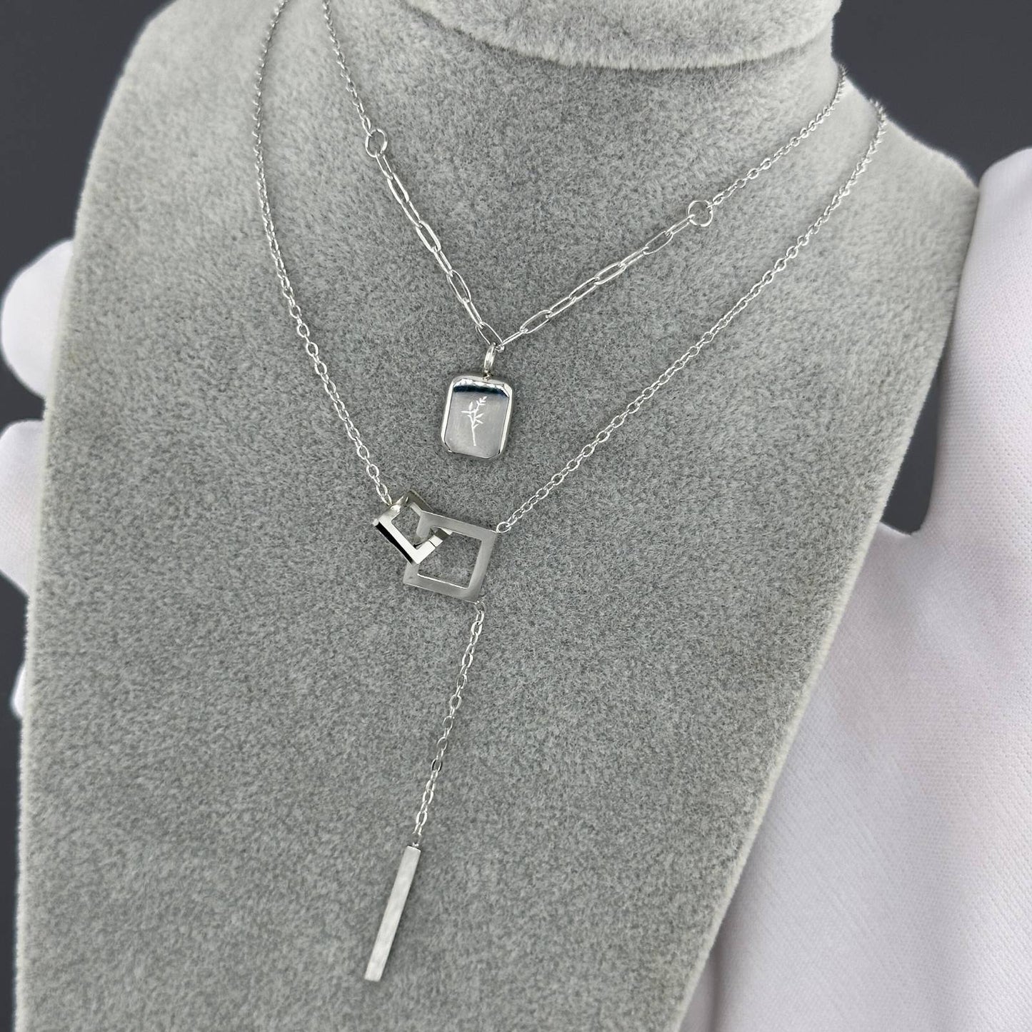 Floral Emblem Necklace