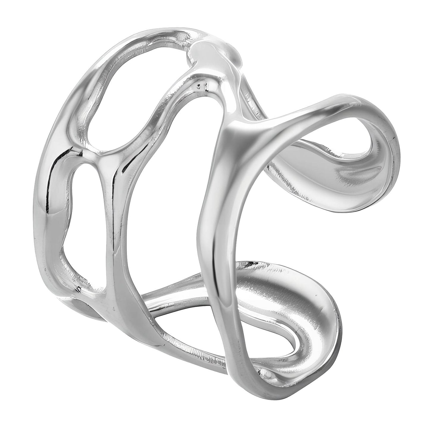 Sculpted Flow Ring