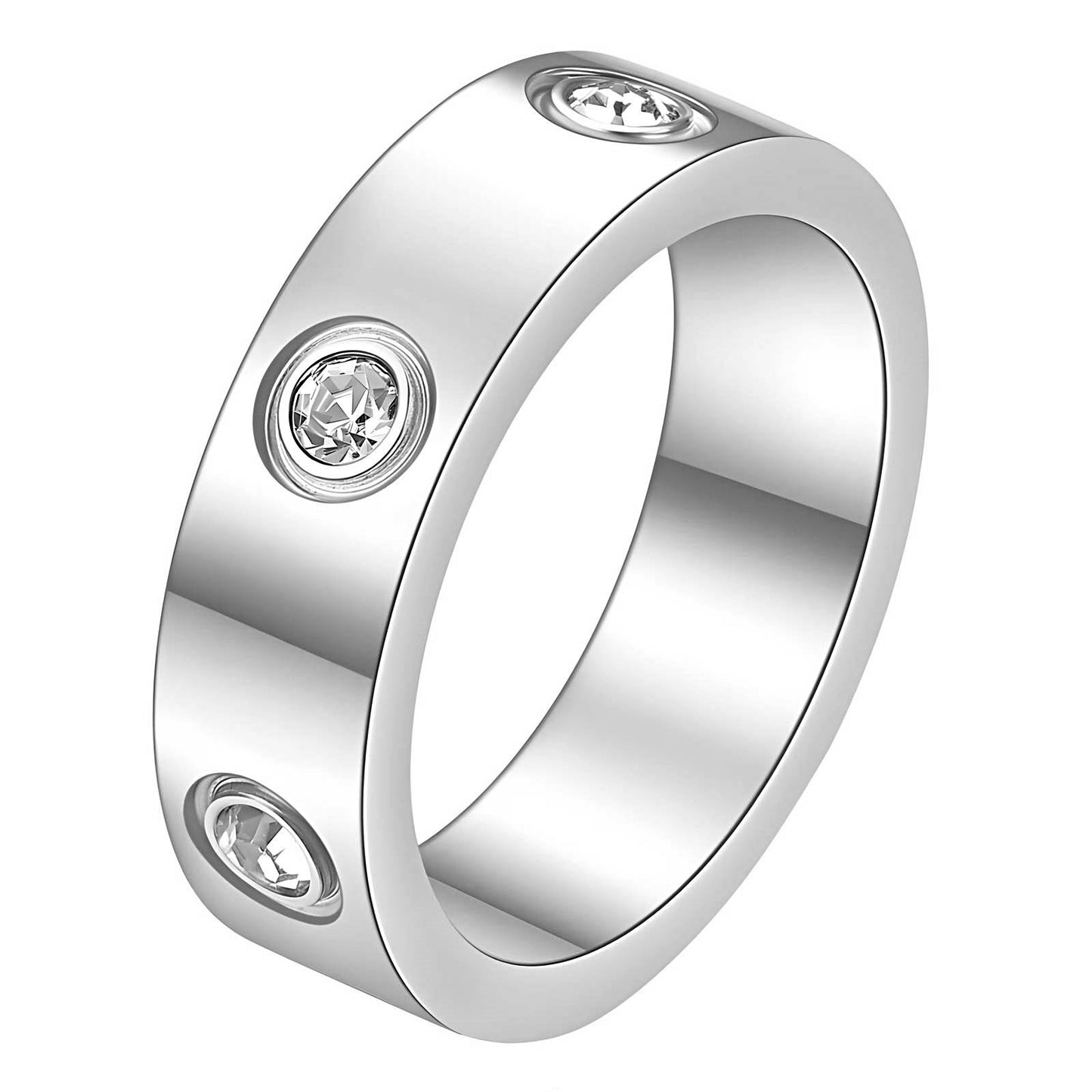 Classic love band ring