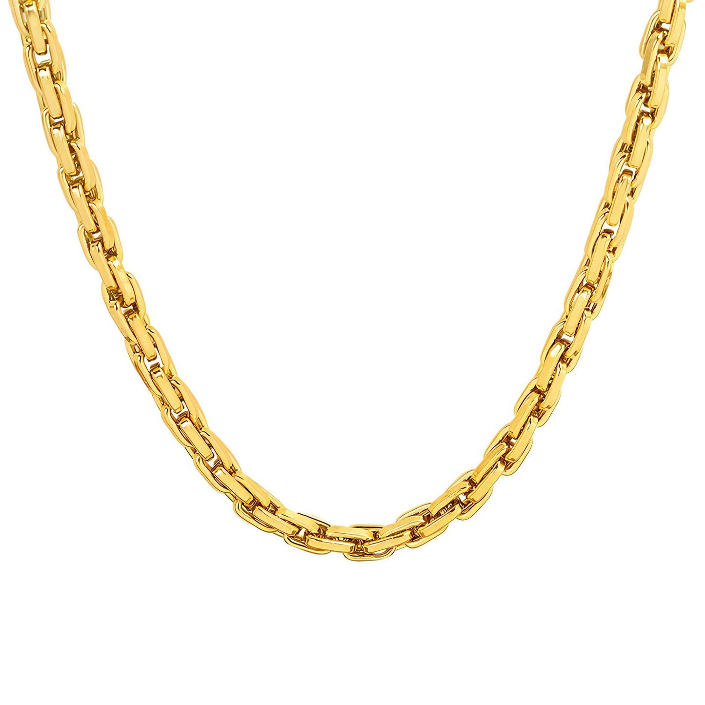 Dense Curb Links Necklace