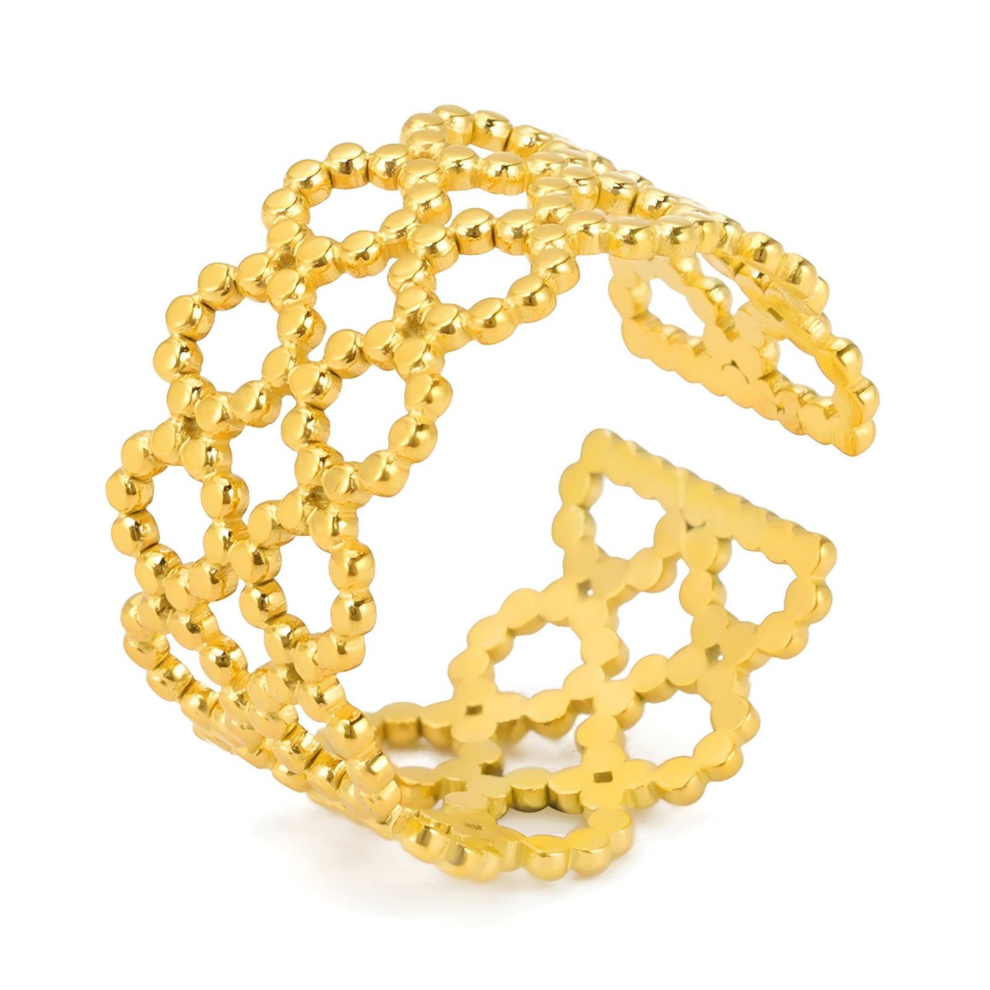 Infinity Threaded Ring