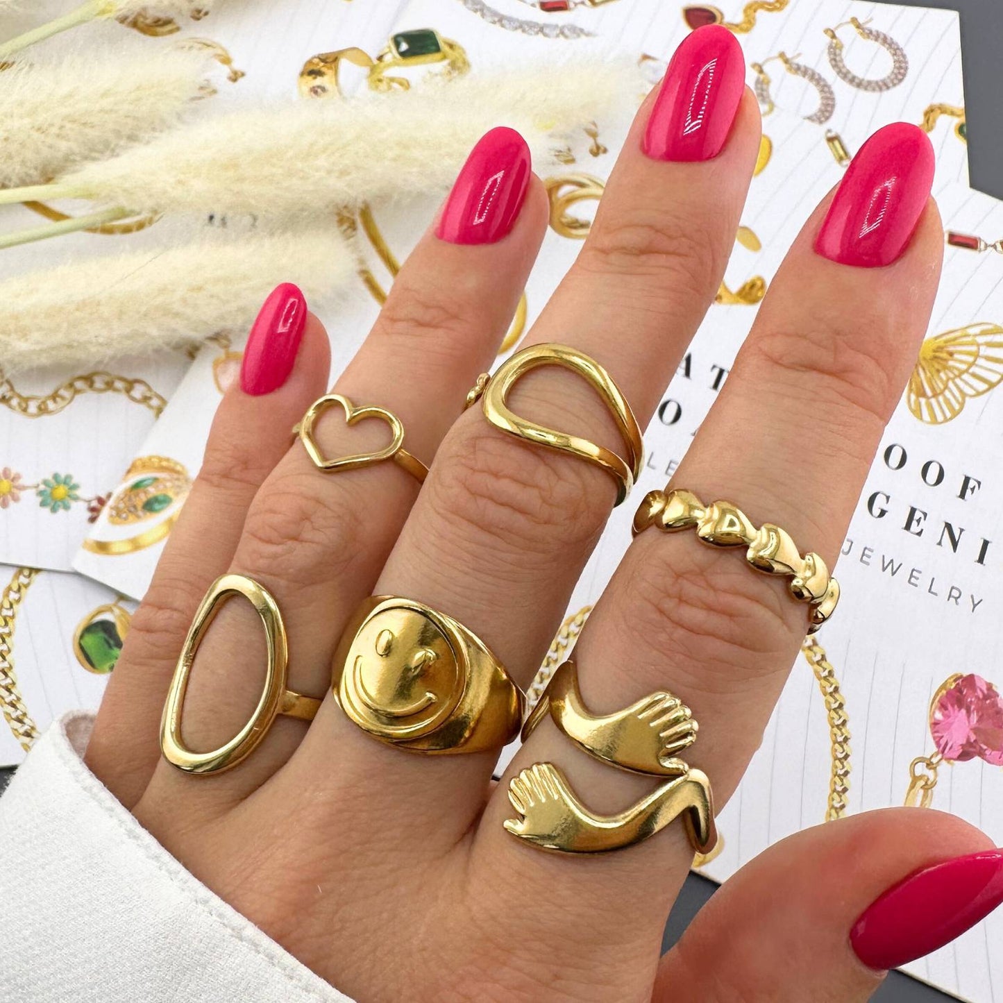 Stacked Love Ring