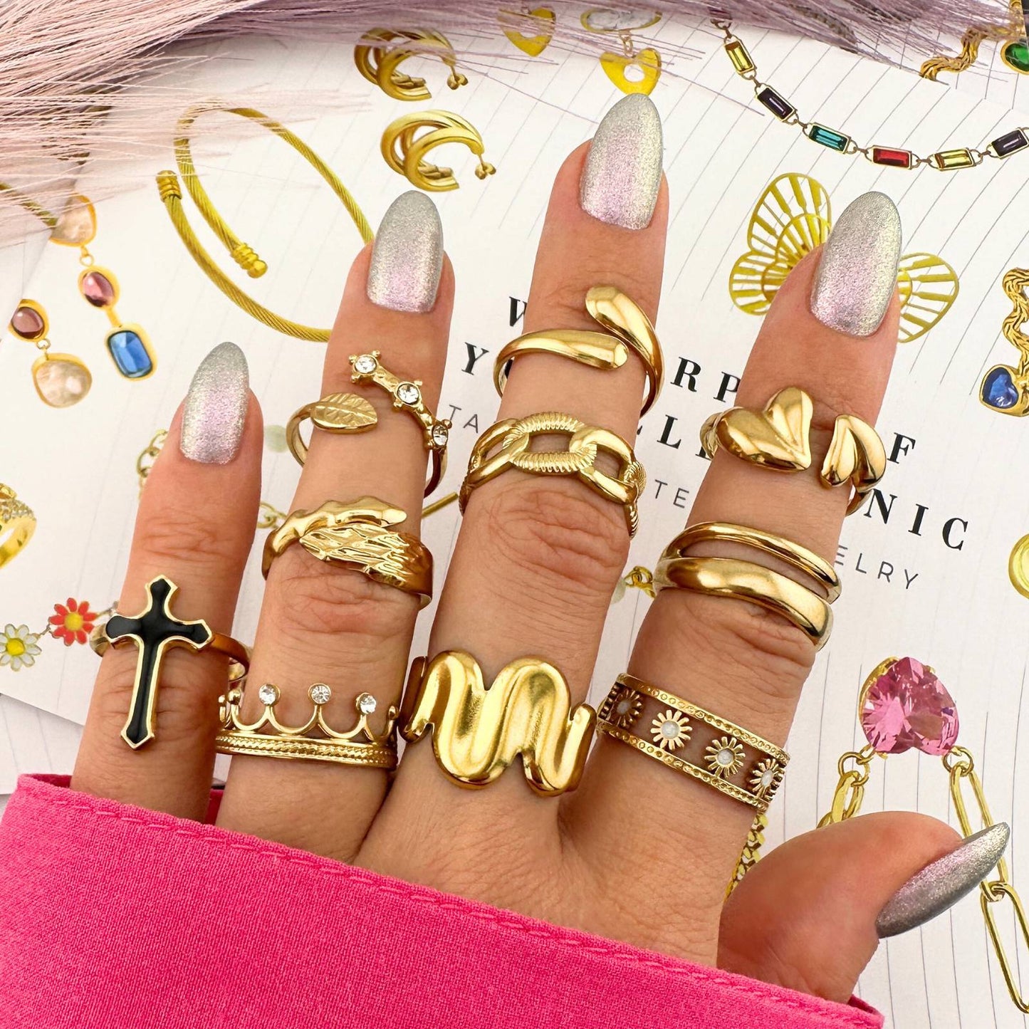 Regal Crown Ring