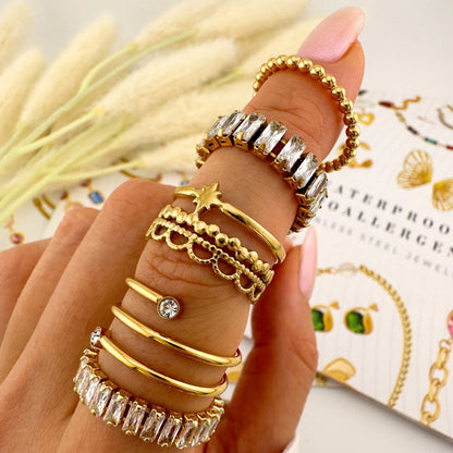 Sophisticated Swirl Ring - Available in Gold & Silver