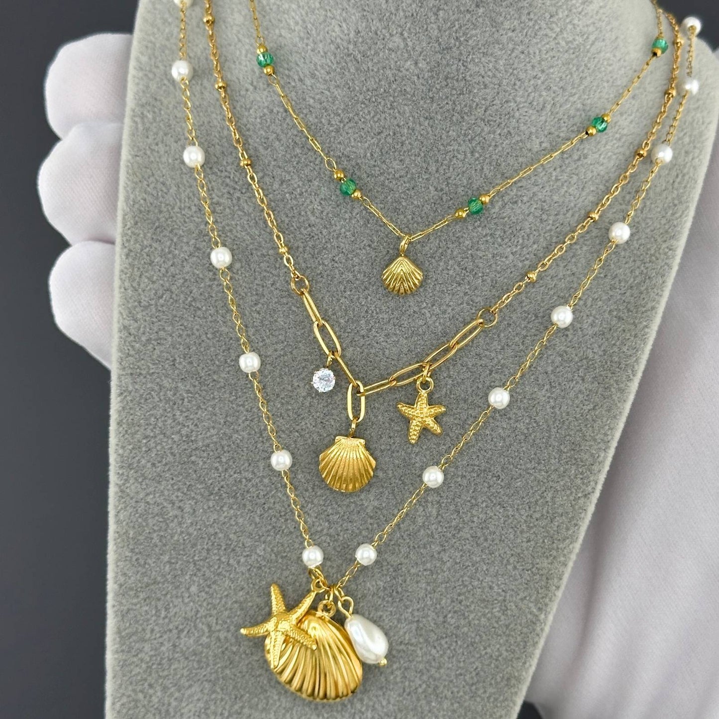 Ocean Charm Necklace