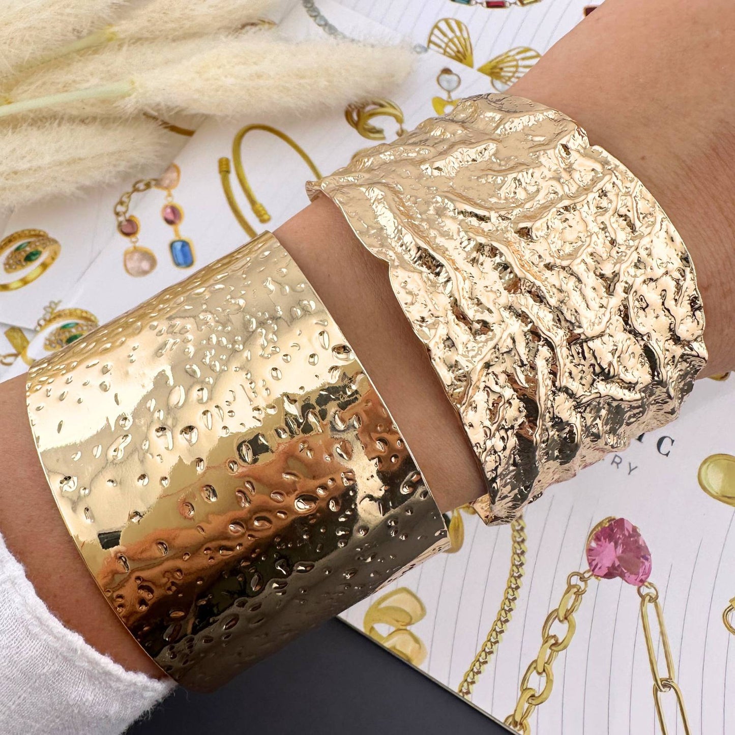Molten Gold Cuff