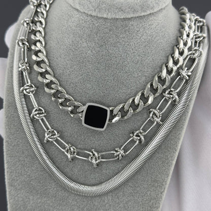 Midnight Cuban Necklace