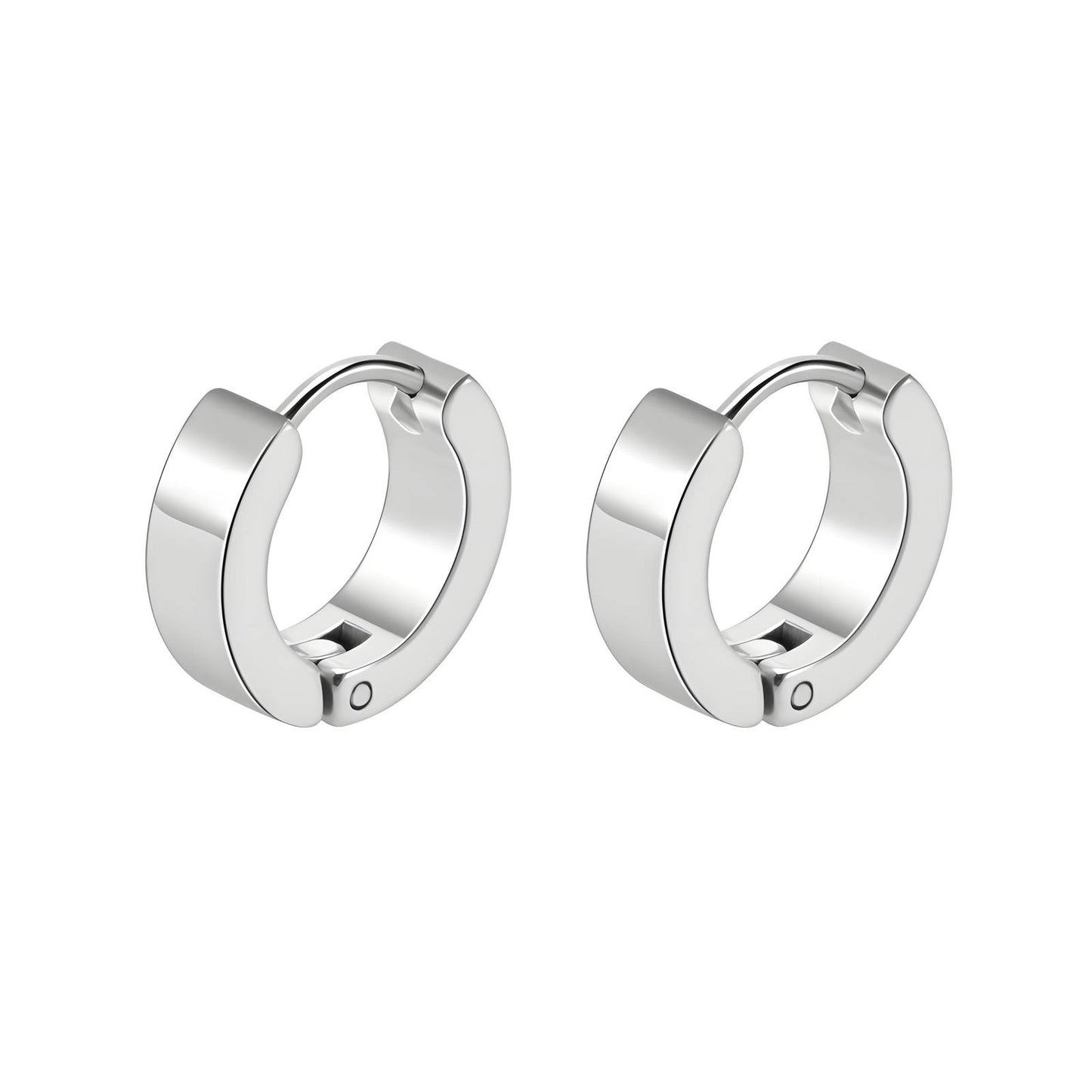 Solid Huggie Hoop Earrings