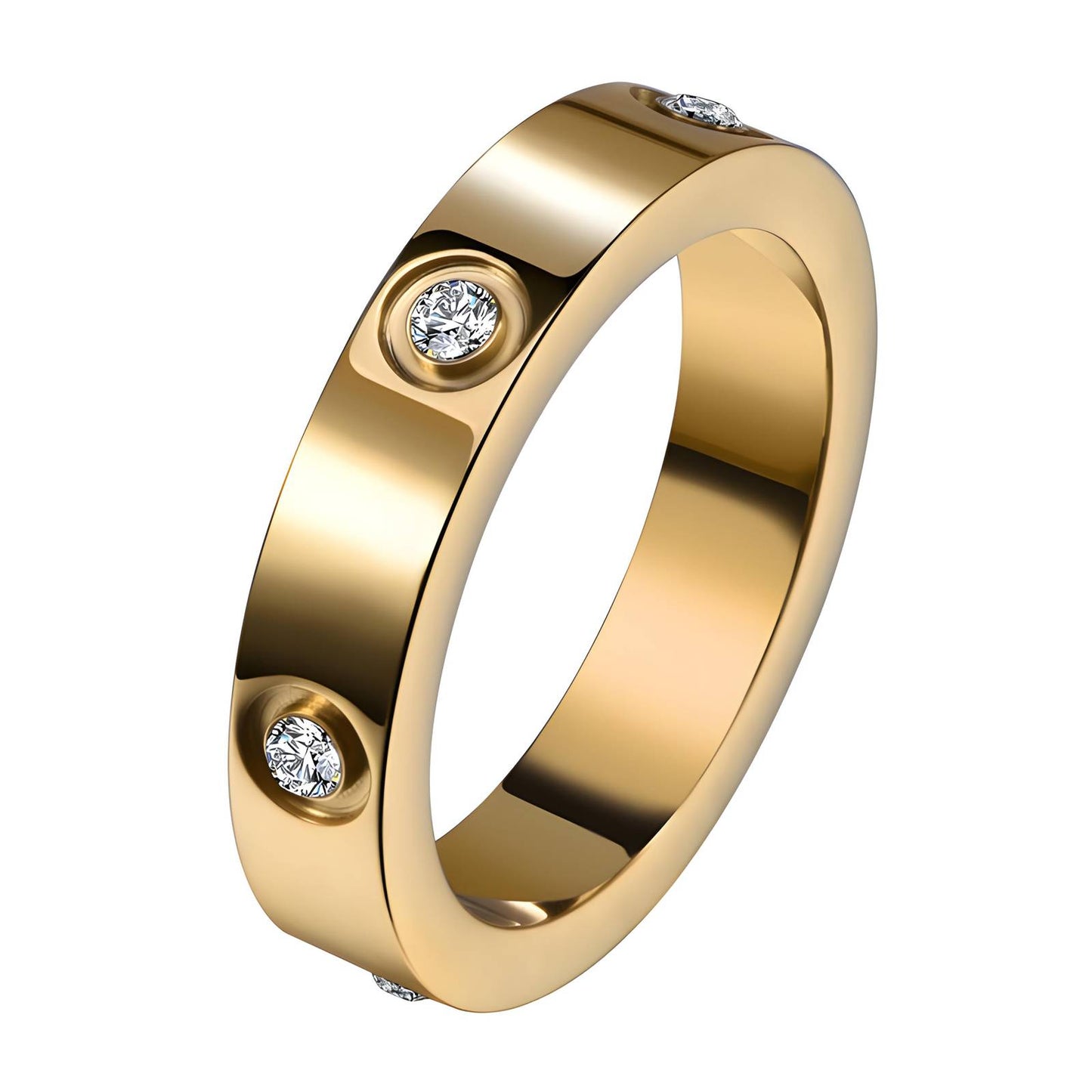 Classic love band ring