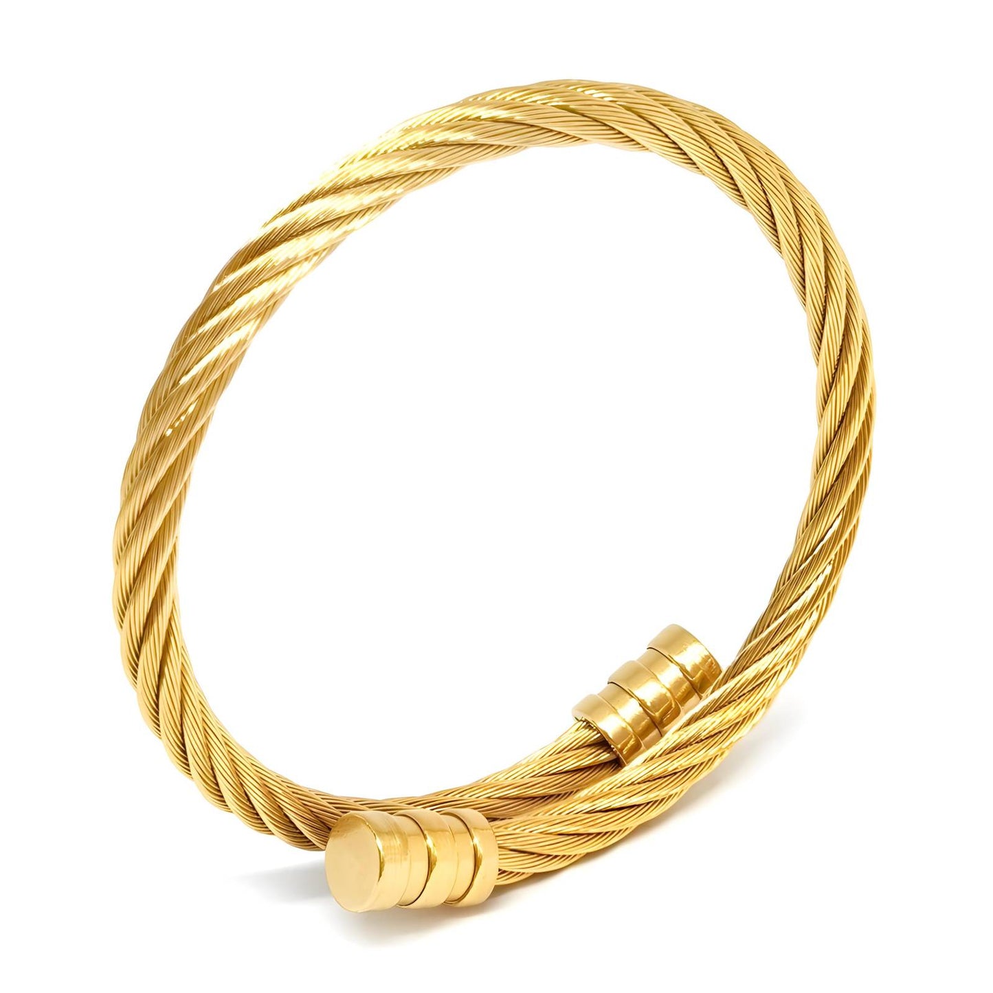 Golden Luxe Rope Bracelet