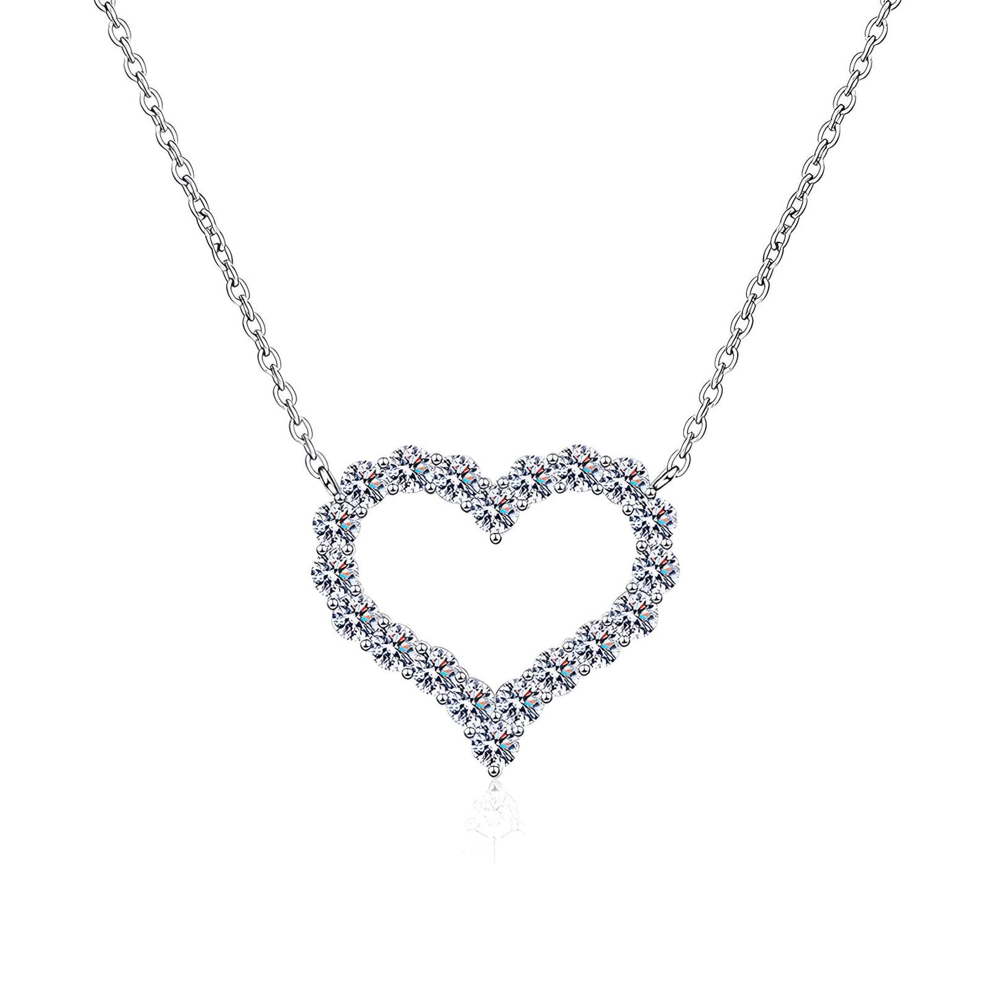 Heart necklace, Stainless steel