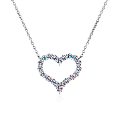 Heart necklace, Stainless steel