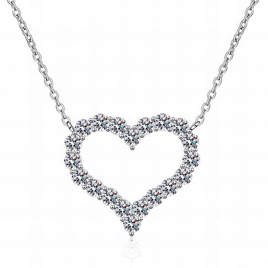 Heart necklace, Stainless steel