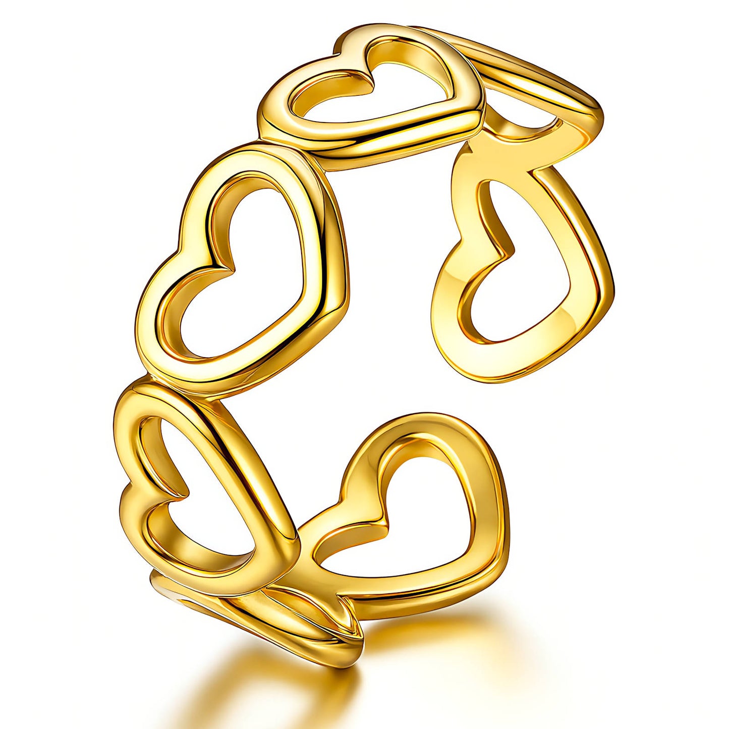 Infinity Hearts Ring
