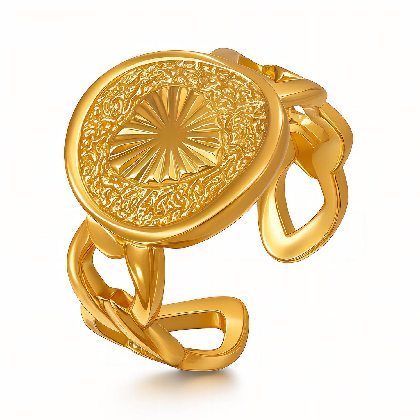 Golden Solstice Ring