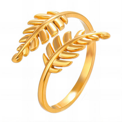 Fern Ring - Available in Gold & Silver