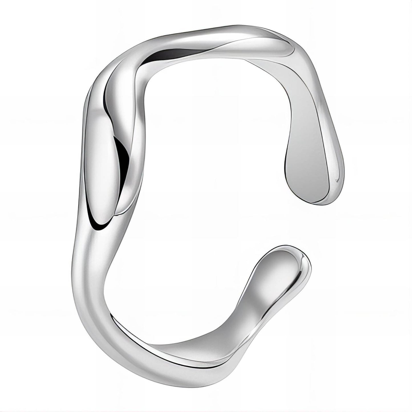Sculpted Curve Ring