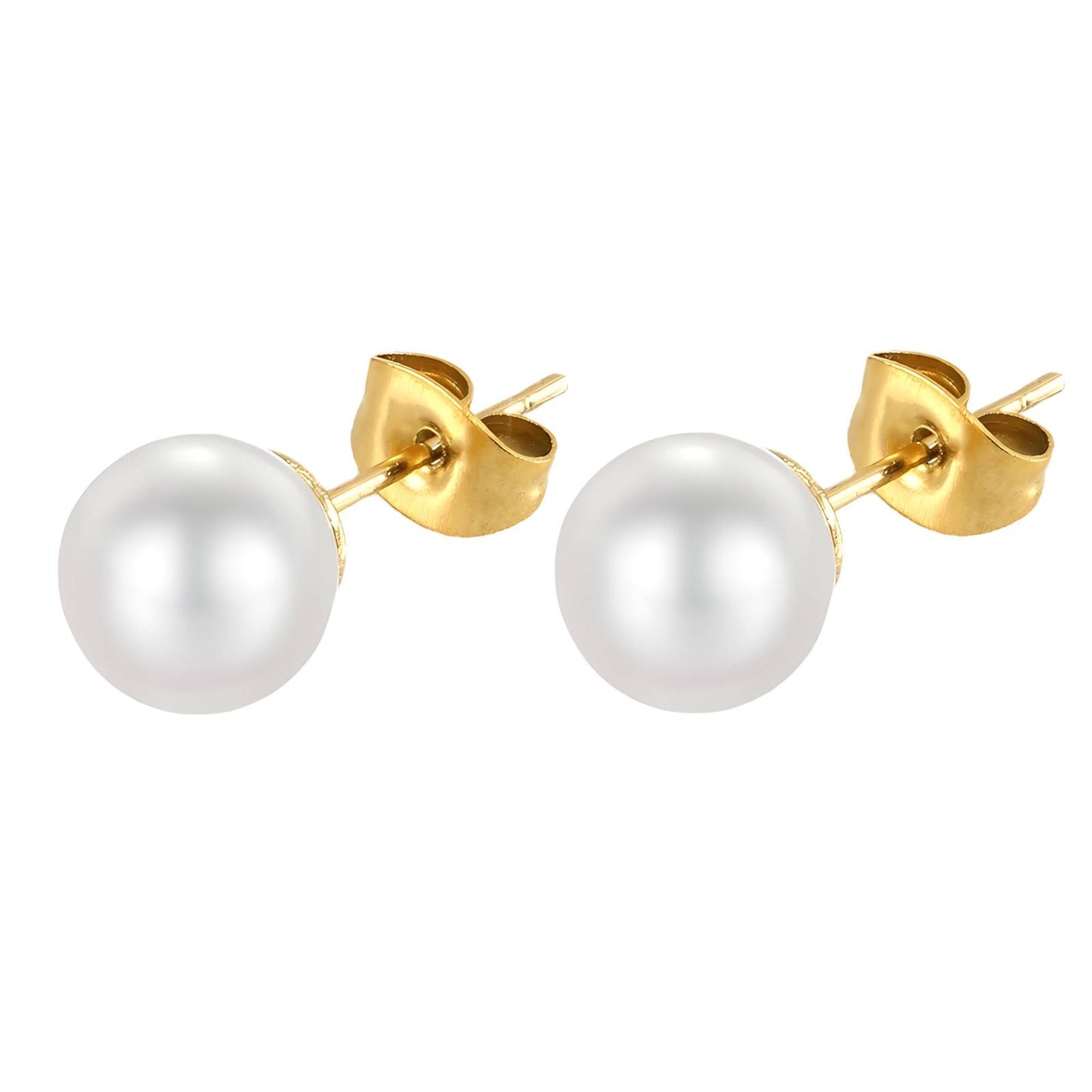 Timeless Pearl Studs - Classic and Elegant Look