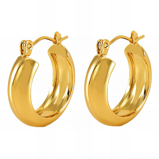 Bold Classic Hoops - Fashionable and Versatile