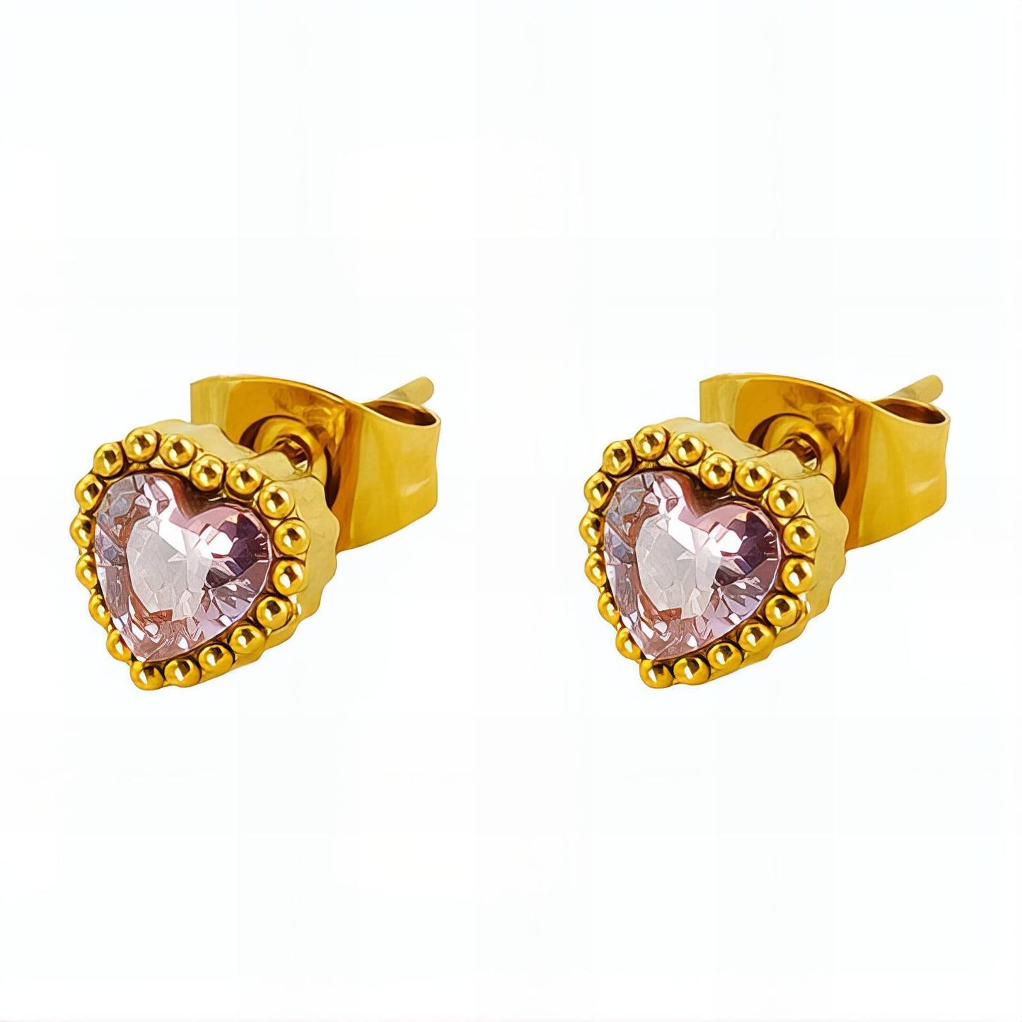 Heart Glow Studs