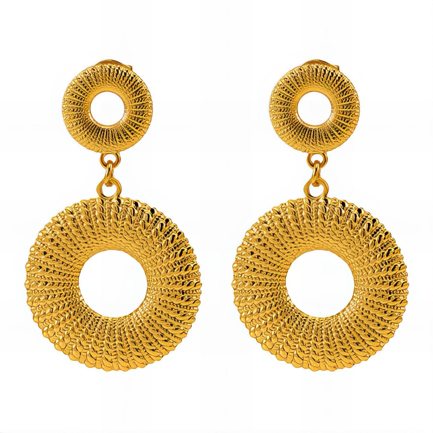 Sophisticated Round Dangle earrings