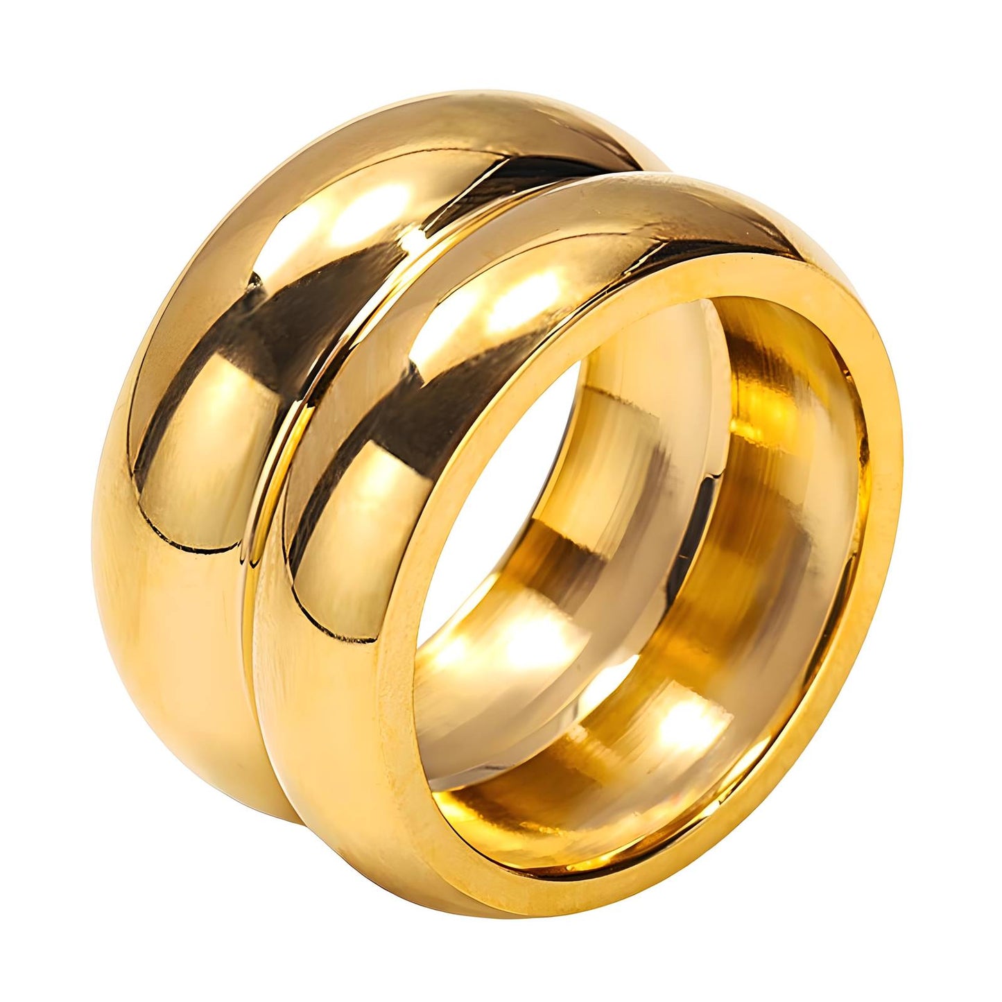Twin Gleam Ring