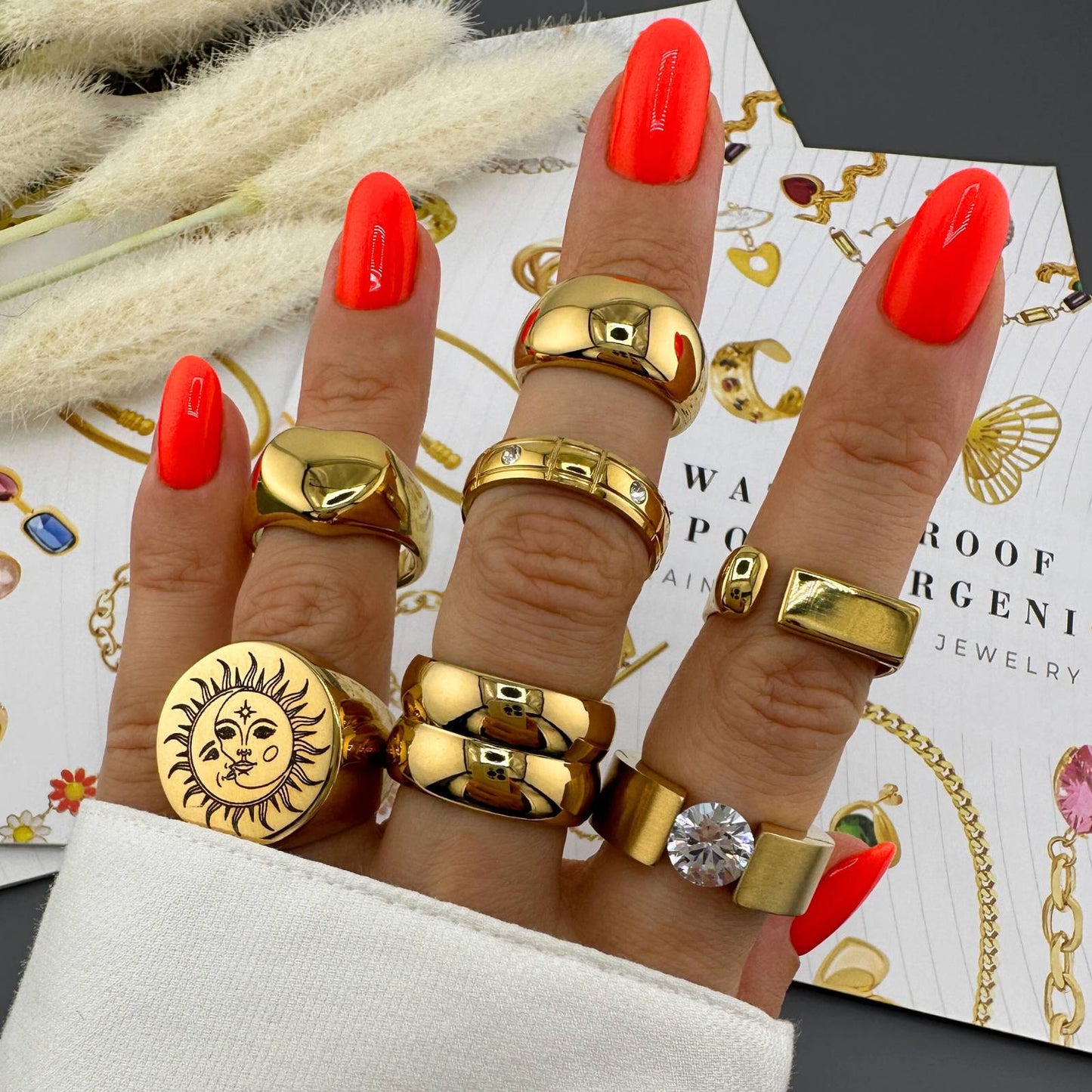 Twin Gleam Ring