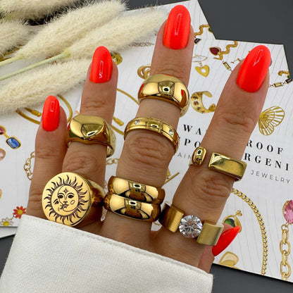 Twin Gleam Ring