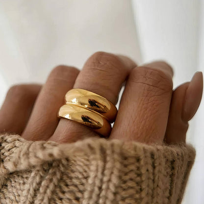 Twin Gleam Ring