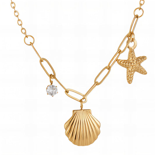 Ocean Charm Necklace