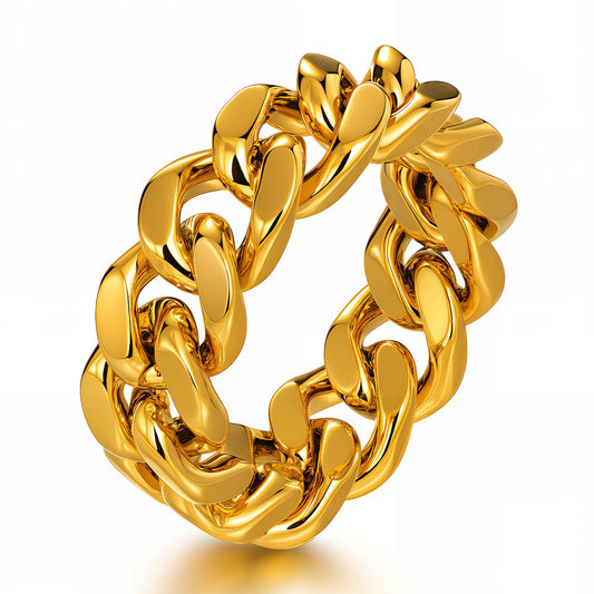 Chunky Cuban Ring