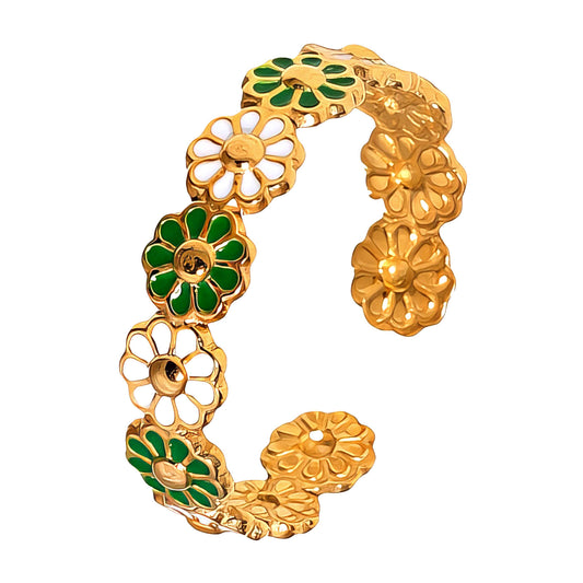Daisy Bloom Open Ring