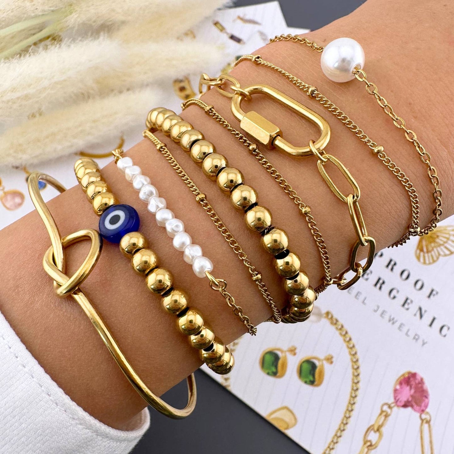 Trendy gold-plated Roman numeral anklet with cubic zirconia elegant women's fashion jewellery