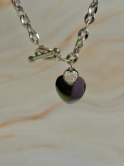 Luminous Heart Charm Bracelet - Available in Silver & Gold