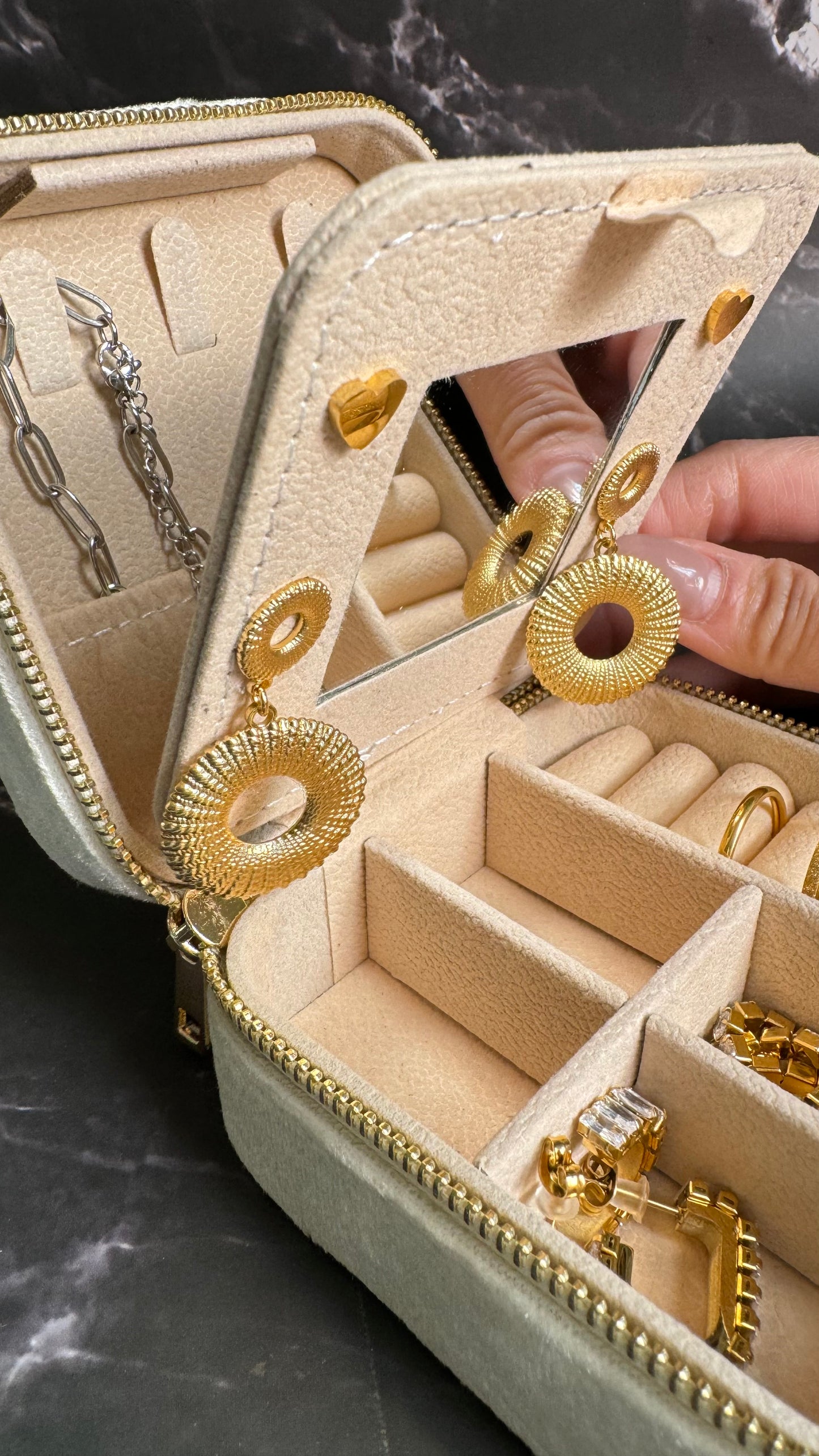 Mini Jewellery Travel Box by Maeve