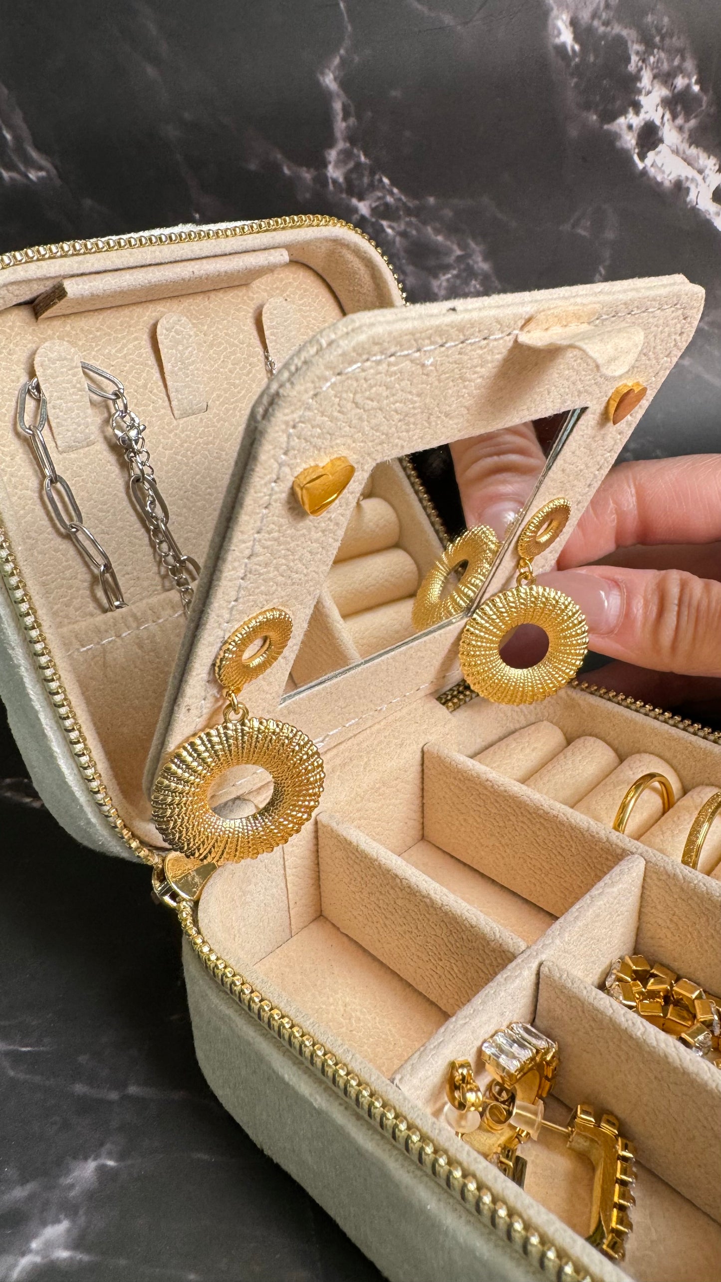 Mini Jewellery Travel Box by Maeve