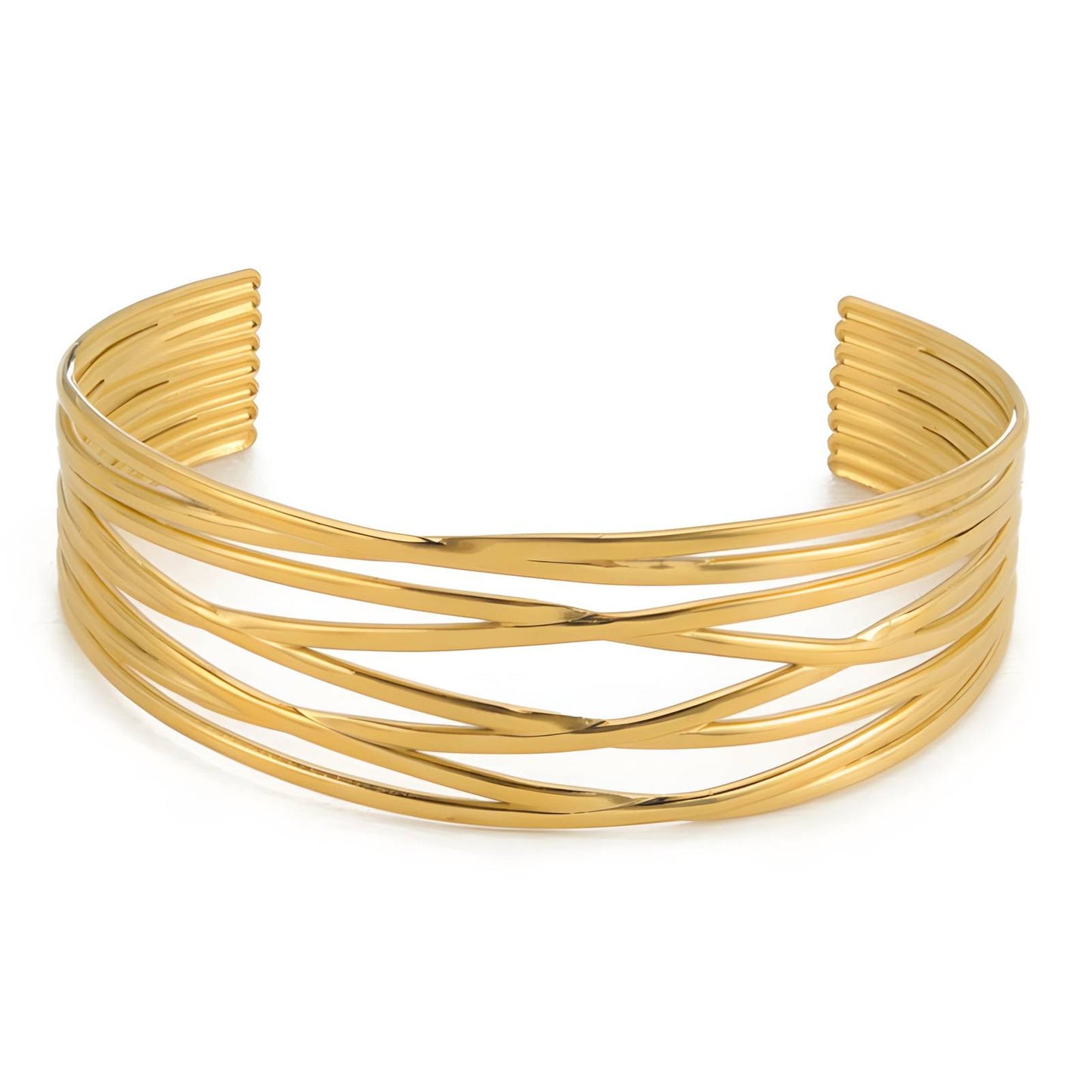 Wired Multi-Layer Bangle